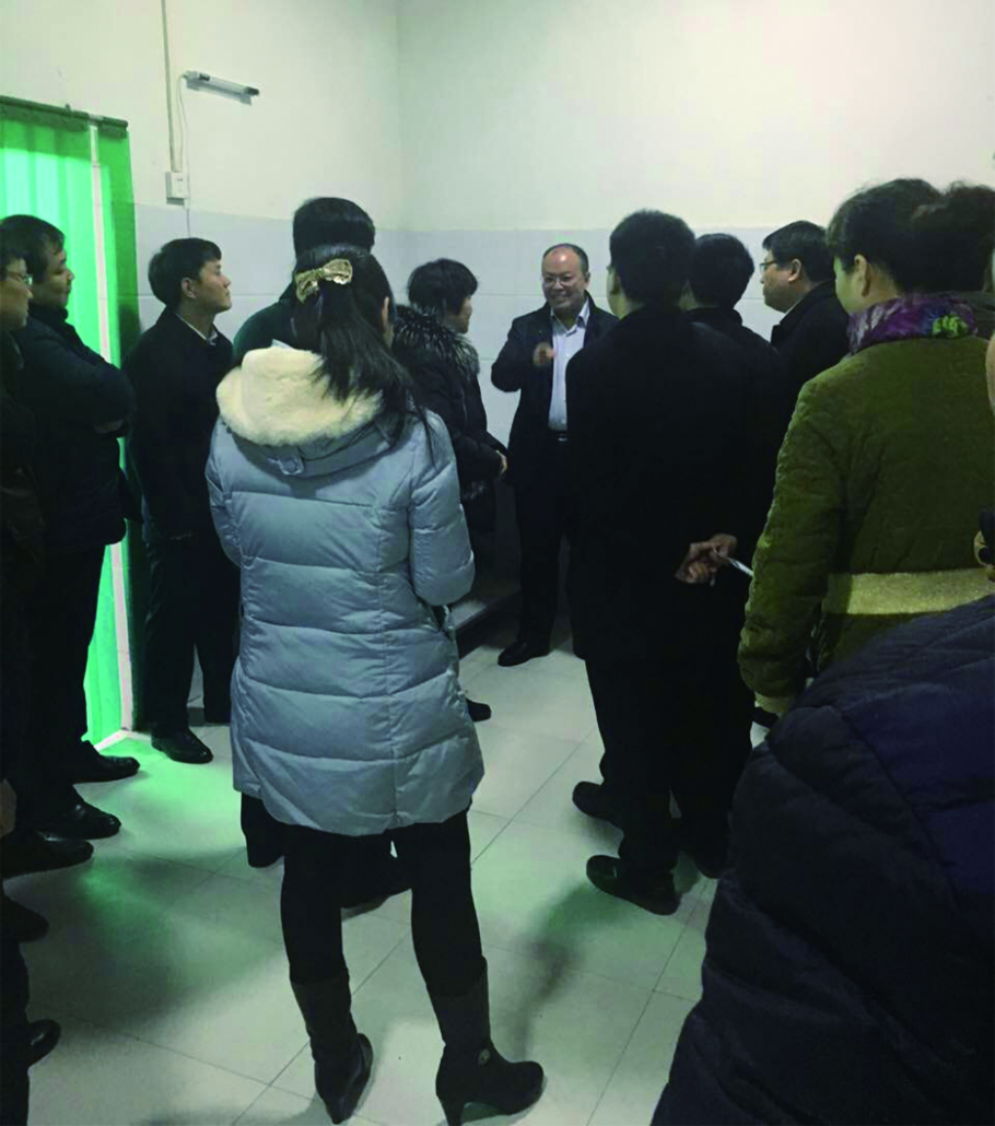 縣領(lǐng)導(dǎo)小組來(lái)我公司考察指導(dǎo)